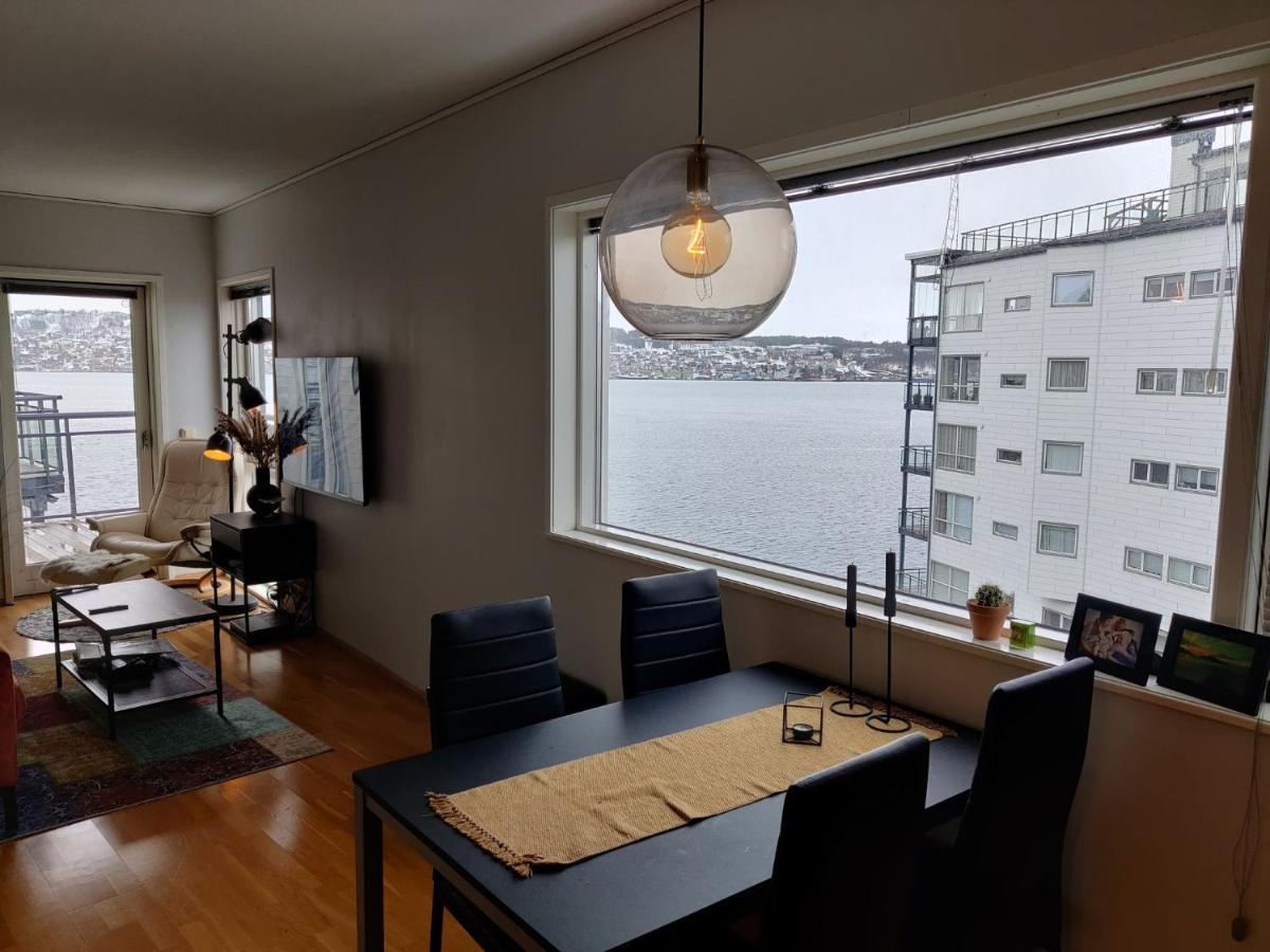Top Floor Apartment With A Magic View ترومسو المظهر الخارجي الصورة